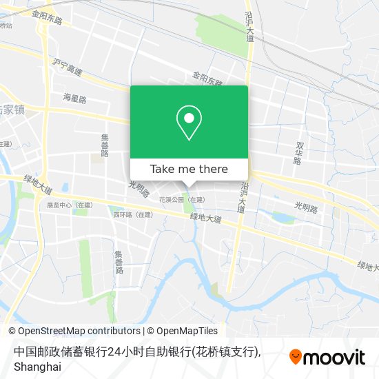 中国邮政储蓄银行24小时自助银行(花桥镇支行) map