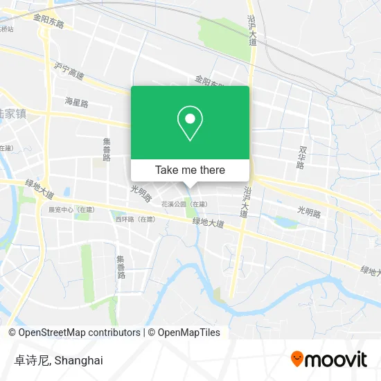 卓诗尼 map