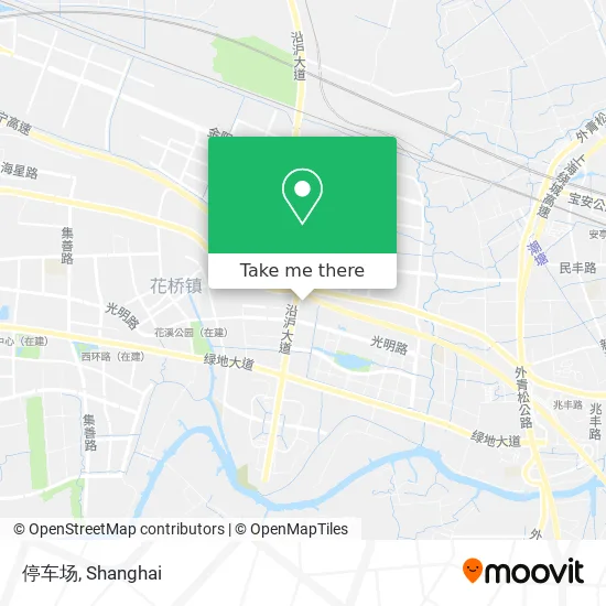 停车场 map