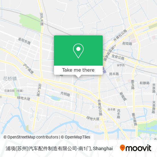 浦项(苏州)汽车配件制造有限公司-南1门 map