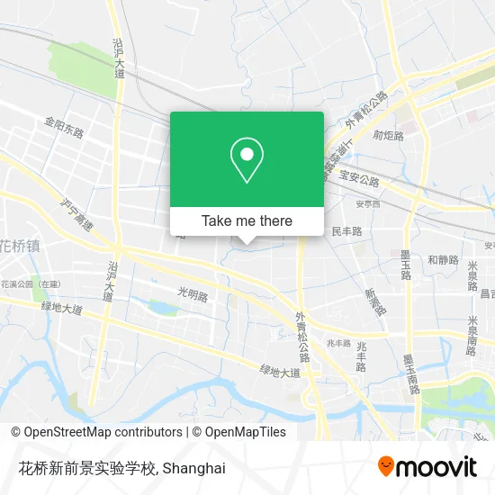 花桥新前景实验学校 map