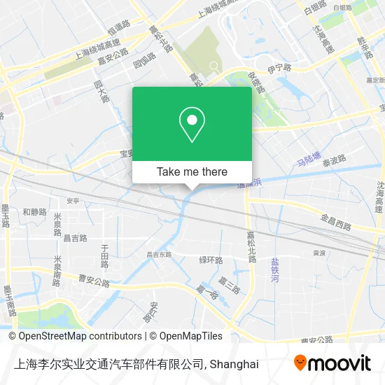 上海李尔实业交通汽车部件有限公司 map