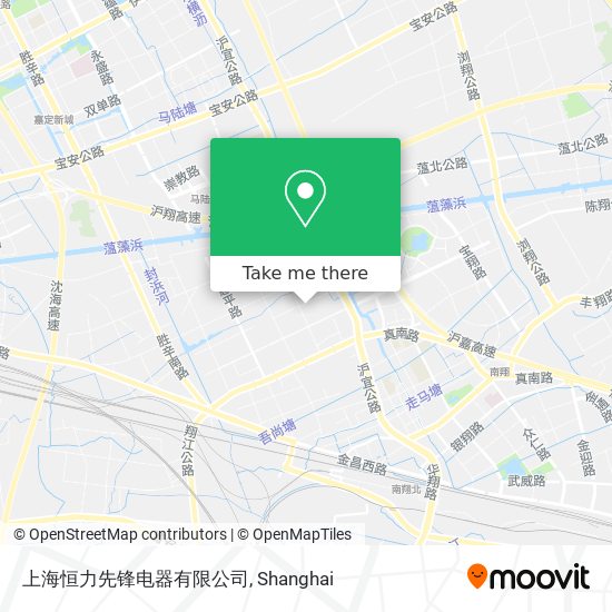 上海恒力先锋电器有限公司 map