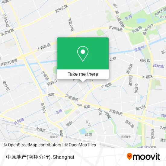 中原地产(南翔分行) map