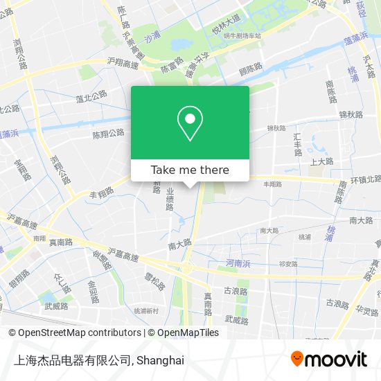 上海杰品电器有限公司 map