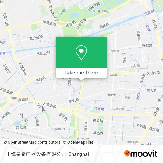 上海皇奇电器设备有限公司 map