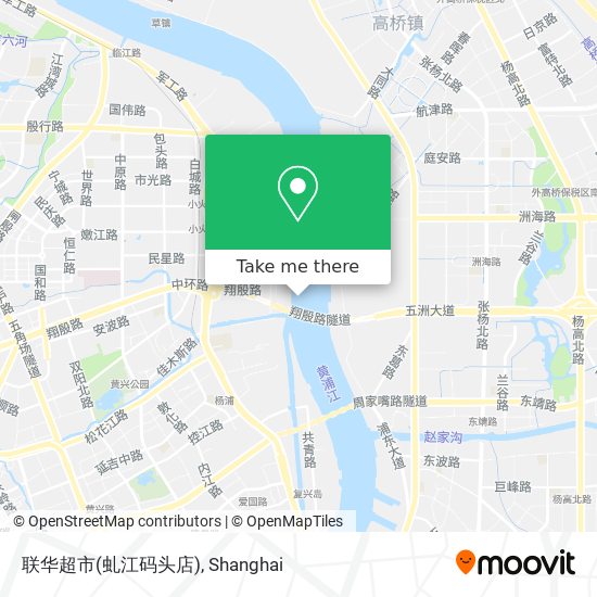 联华超市(虬江码头店) map