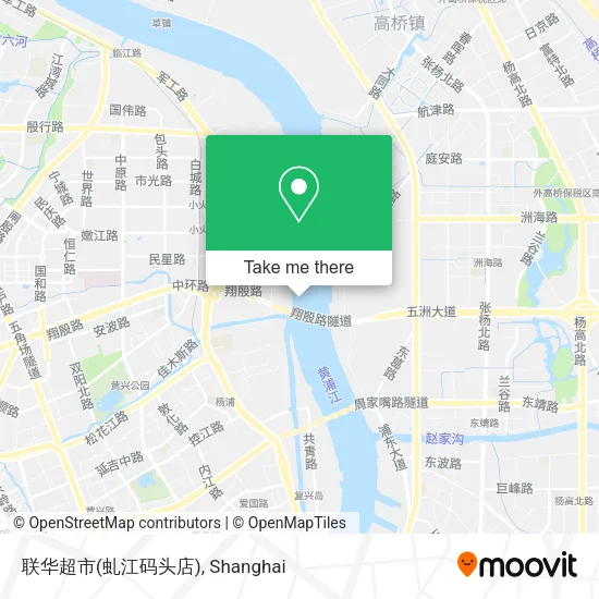 联华超市(虬江码头店) map