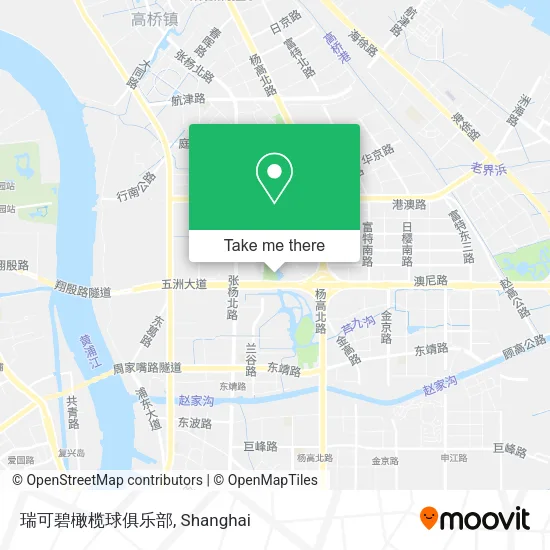 瑞可碧橄榄球俱乐部 map