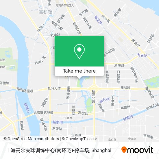 上海高尔夫球训练中心(南环宅)-停车场 map