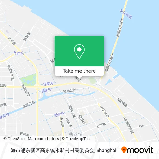 上海市浦东新区高东镇永新村村民委员会 map