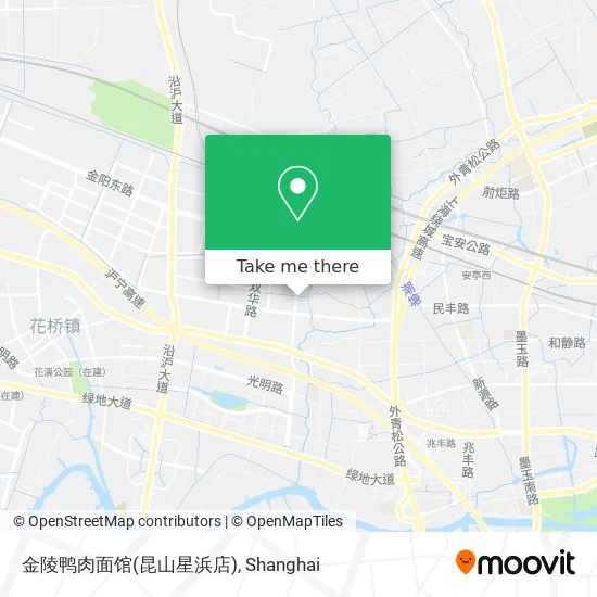金陵鸭肉面馆(昆山星浜店) map