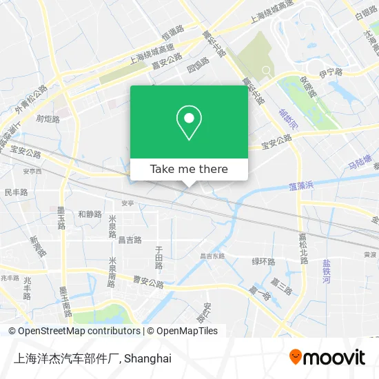 上海洋杰汽车部件厂 map