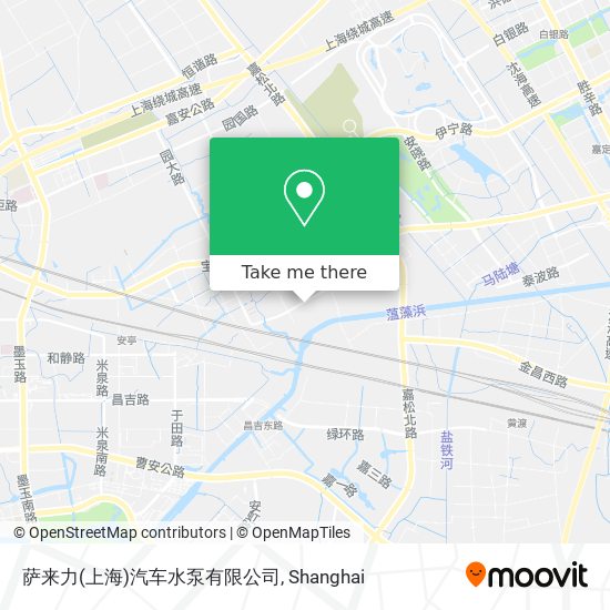 萨来力(上海)汽车水泵有限公司 map