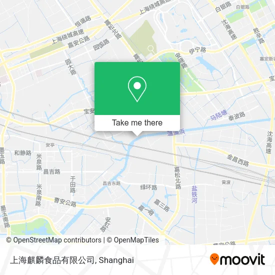 上海麒麟食品有限公司 map