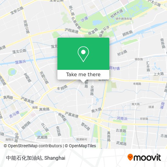 中能石化加油站 map