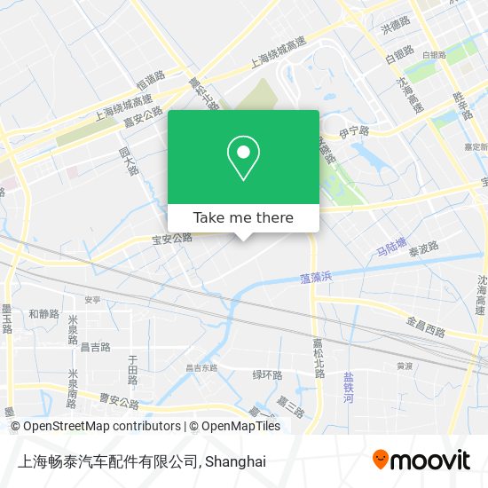 上海畅泰汽车配件有限公司 map