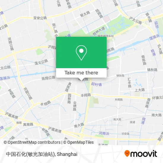 中国石化(敏光加油站) map