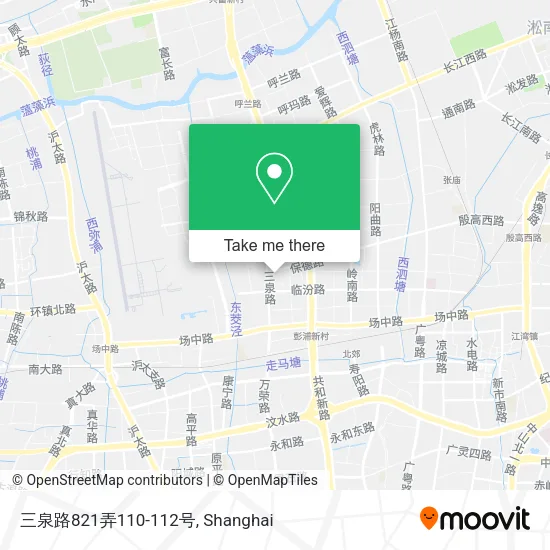 三泉路821弄110-112号 map
