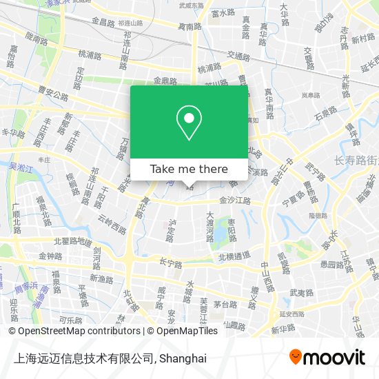 上海远迈信息技术有限公司 map