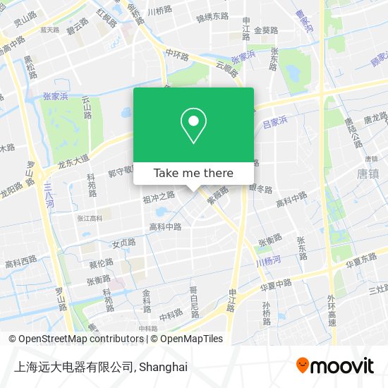 上海远大电器有限公司 map