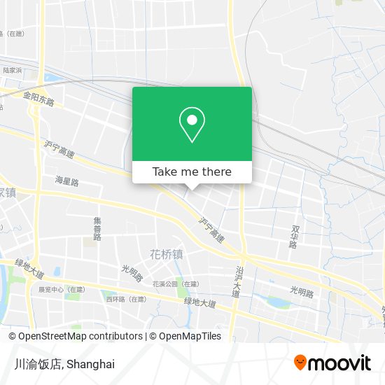 川渝饭店 map