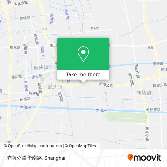 沪南公路华南路 map