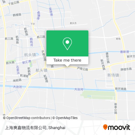 上海爽鑫物流有限公司 map