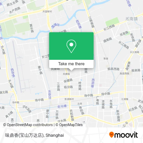 味鼎香(宝山万达店) map