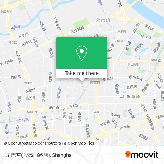 星巴克(殷高西路店) map