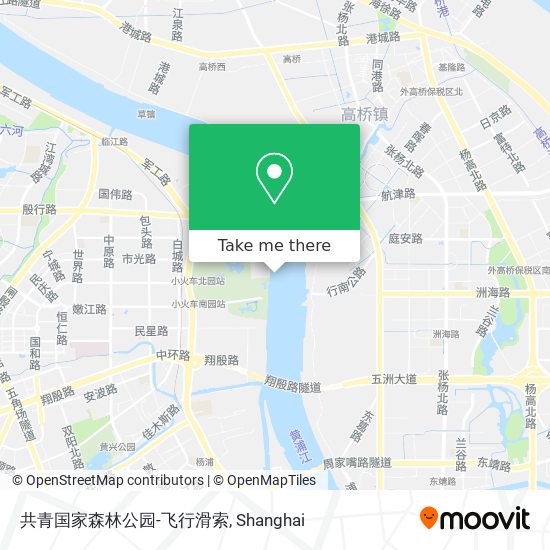 共青国家森林公园-飞行滑索 map