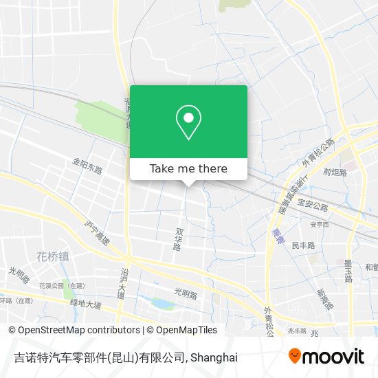 吉诺特汽车零部件(昆山)有限公司 map