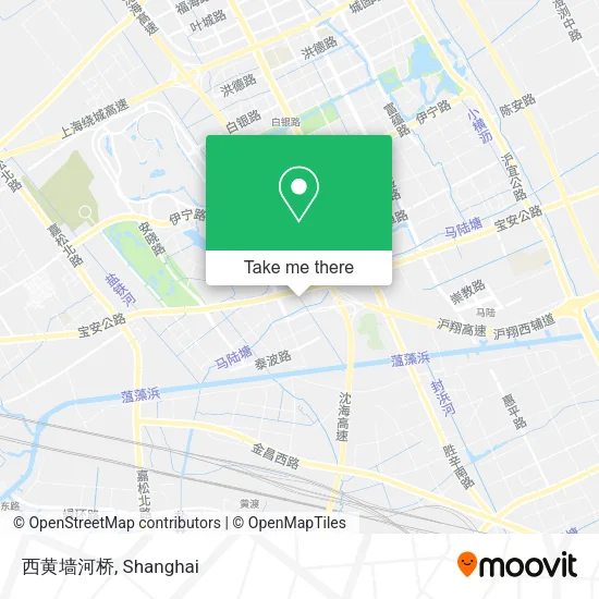 西黄墙河桥 map