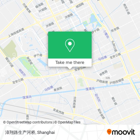 漳翔路生产河桥 map