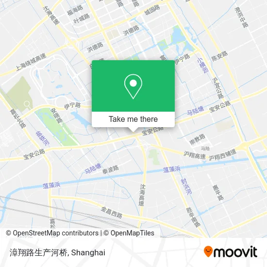漳翔路生产河桥 map