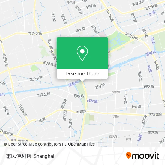 惠民便利店 map