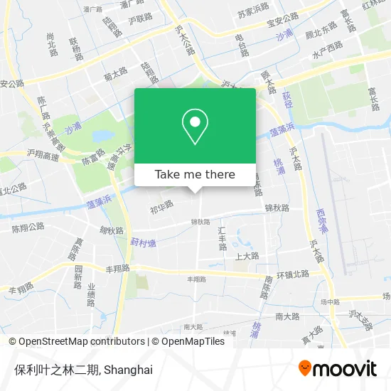 保利叶之林二期 map