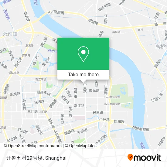 开鲁五村29号楼 map