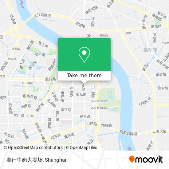 殷行牛奶大卖场 map