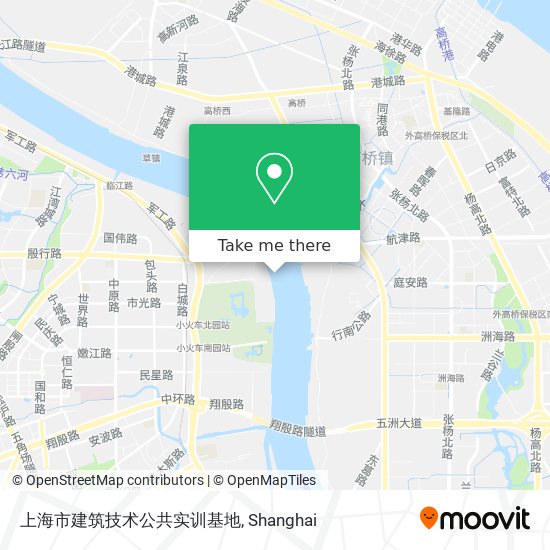 上海市建筑技术公共实训基地 map