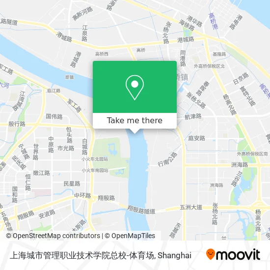 上海城市管理职业技术学院总校-体育场 map