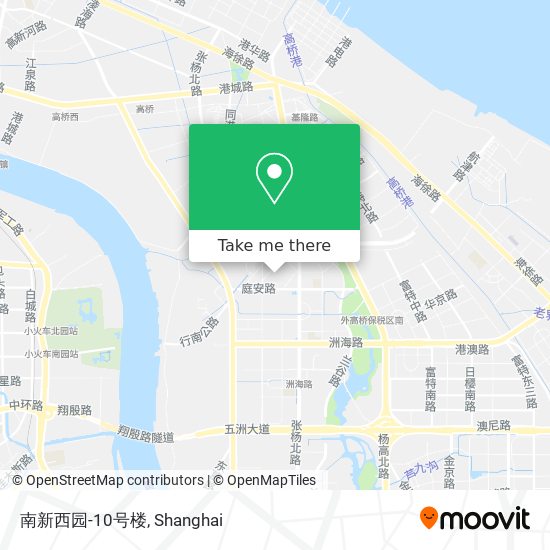 南新西园-10号楼 map