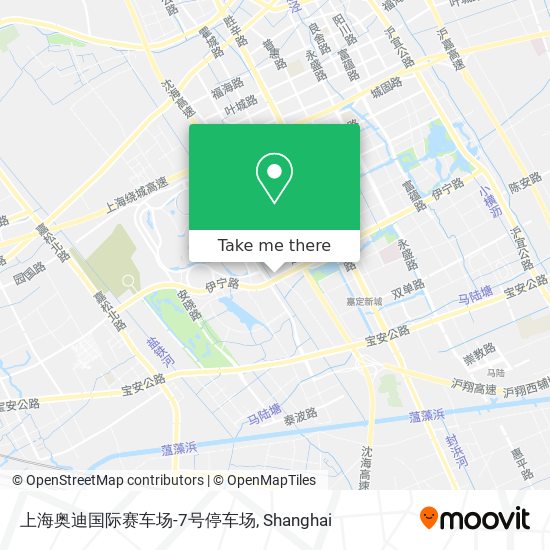 上海奥迪国际赛车场-7号停车场 map