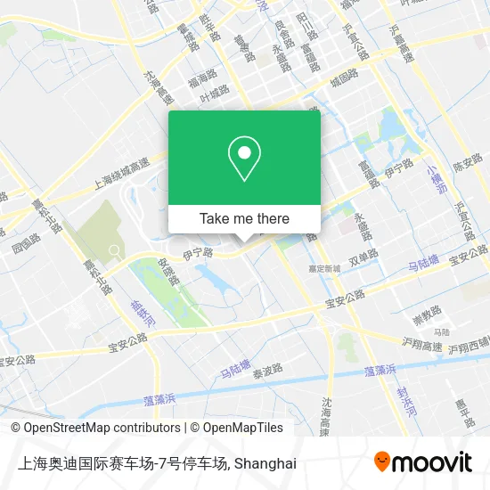 上海奥迪国际赛车场-7号停车场 map