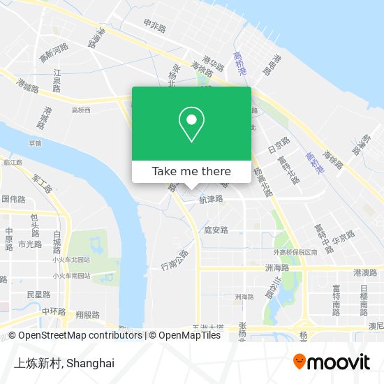 上炼新村 map