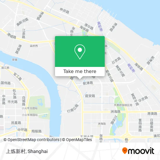 上炼新村 map