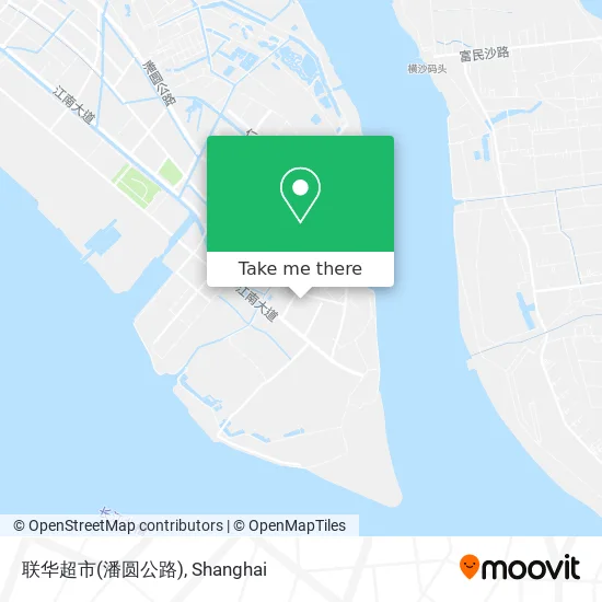 联华超市(潘圆公路) map