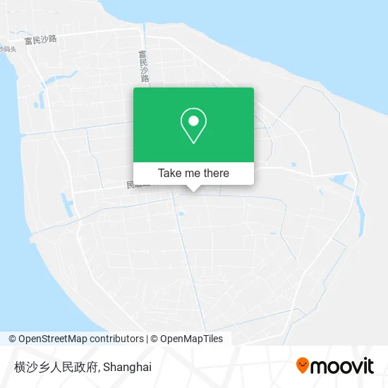 横沙乡人民政府 map