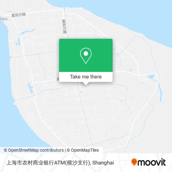 上海市农村商业银行ATM(横沙支行) map