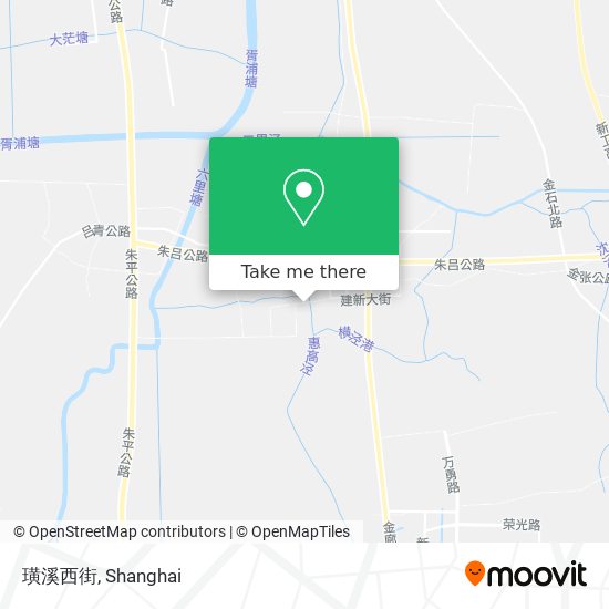 璜溪西街 map